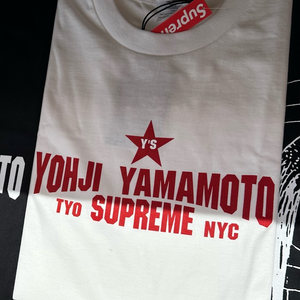 Yohji Yamamoto x Supreme Y’s Star Tee